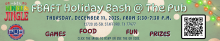 FBAFT Holiday Bash: Dec. 11 from 5:30-7:30 p.m. at The Pub in the Fountains at Stafford.
